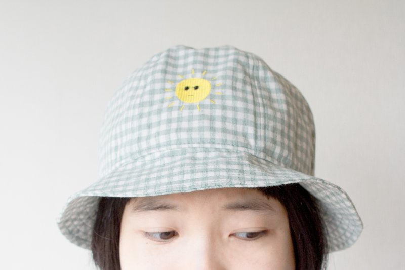 北风与太阳 / 郊游帽子 - 太阳 - 帽子 - 其他材质 绿色