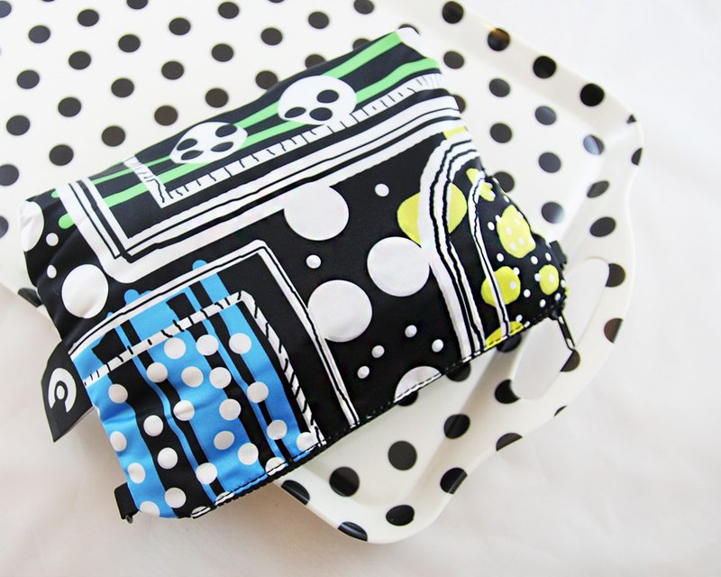 侧背 手拿 印花 小小包【Little Little】轻生活 | DOT DOT DOT 点点点 (黄)  • DARTMECO 享乐印花 - 侧背包/斜挎包 - 其他材质 黄色