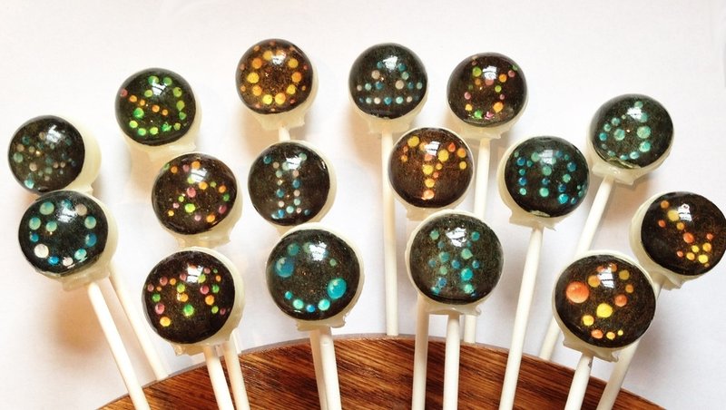Vintage Confections zodiac and elements Lollipop 星座符号棒棒糖 - 零食/点心 - 新鲜食材 多色