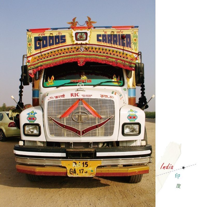 印度旅行摄影明信片 - 卡片/明信片 - 纸 