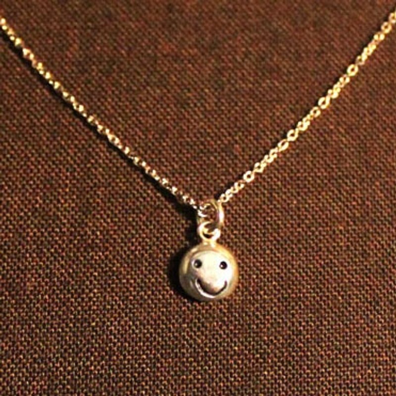 情人节礼物 ♥ Smile 项炼 - ns12 [邮寄免运] - 项链 - 其他金属 灰色