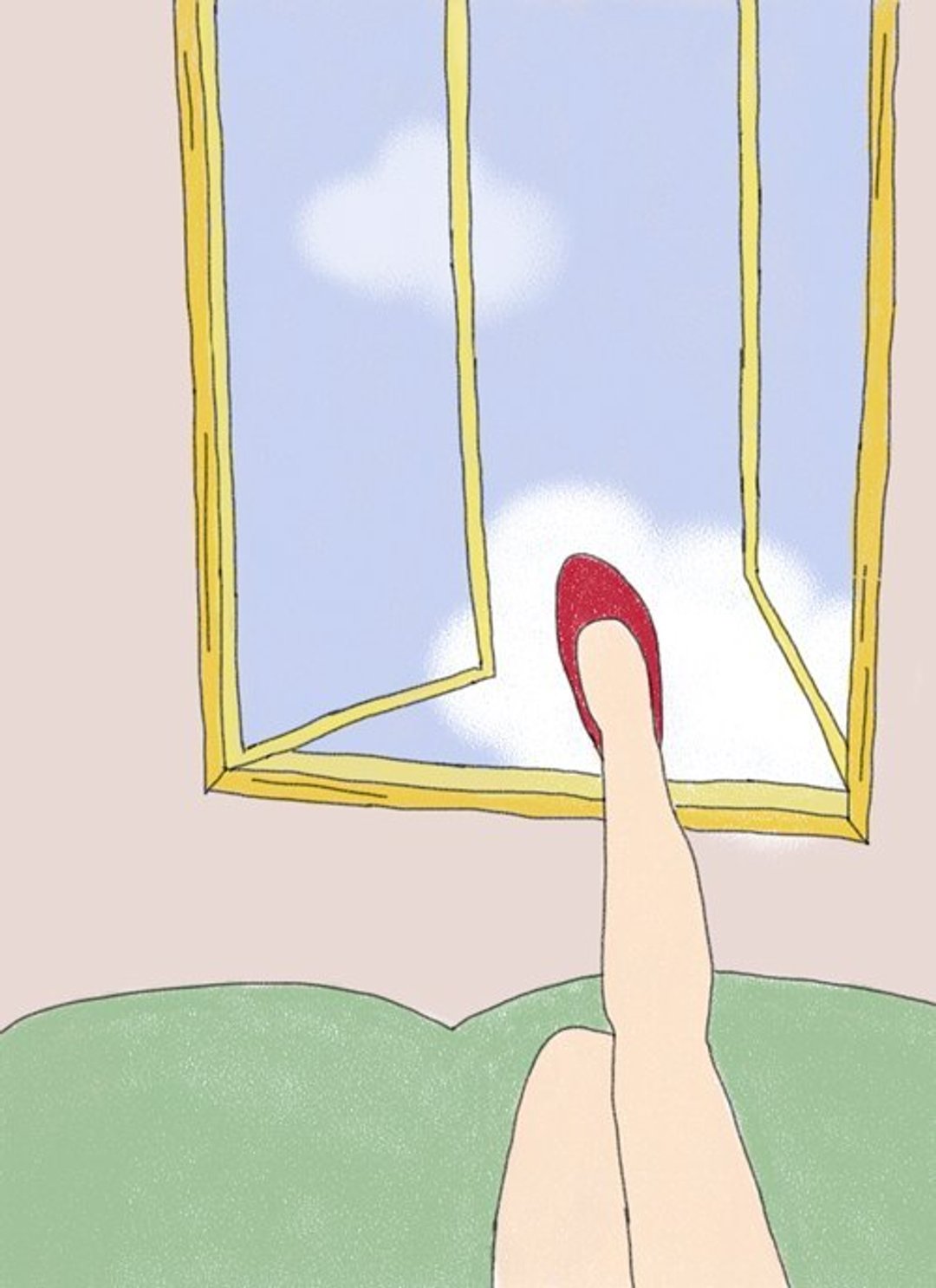Little Red Shoe 明信片 - 卡片/明信片 - 纸 红色