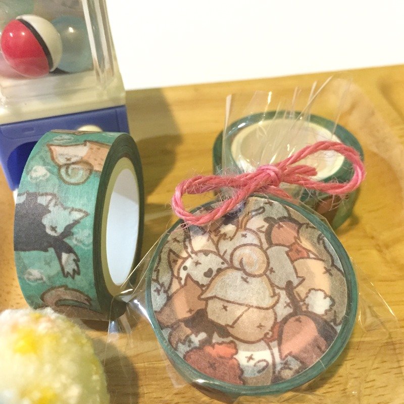 纸胶带-斗哥屁屁 - 纸胶带 - 纸 