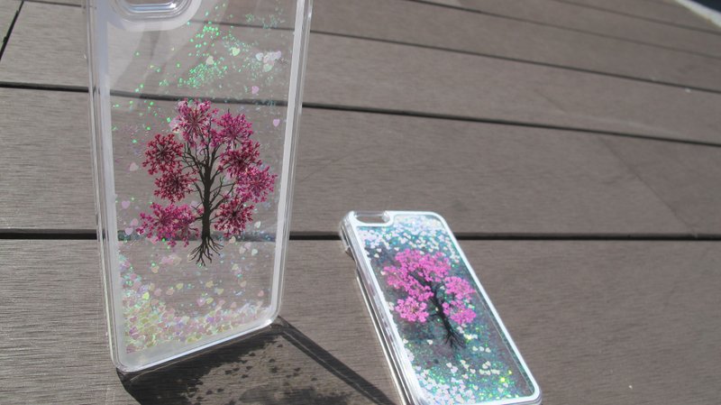 ［AHM·液体流动手作樱花押花机殻Iphone 6］ - 其他 - 其他材质 