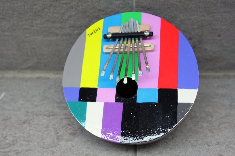 kalimba 椰壳拇指琴 讯号 - 摆饰 - 其他材质 红色