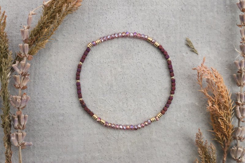 <☞ HAND IN HAND ☜> 水晶-碱性食物 手环（0662） - 手链/手环 - 宝石 蓝色