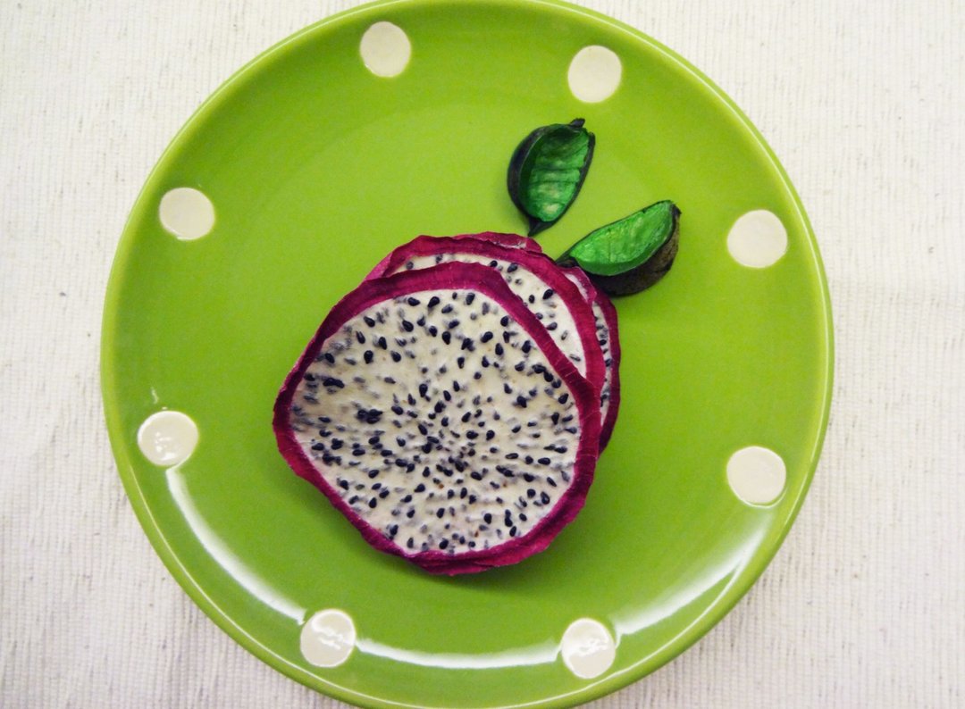 微田水气果干*独家手创新式果干(白火龙果口味dragon fruit) - 水果干 - 新鲜食材 紫色