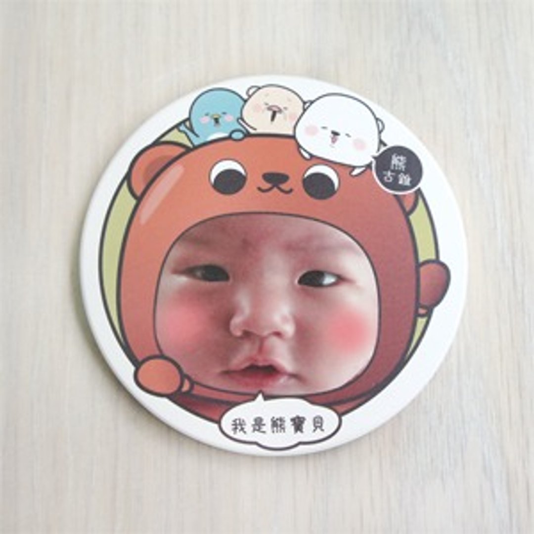 熊 秋葵-熊宝贝熊古锥【定制陶瓷板画】 - 其他 - 其他材质 
