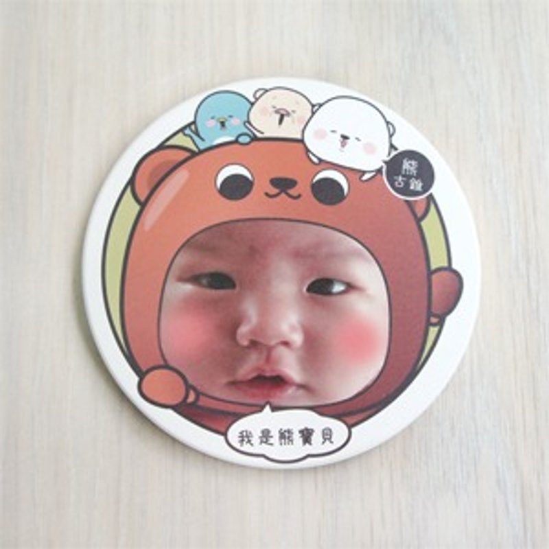 熊 秋葵-熊宝贝熊古锥【定制陶瓷板画】 - 其他 - 其他材质 