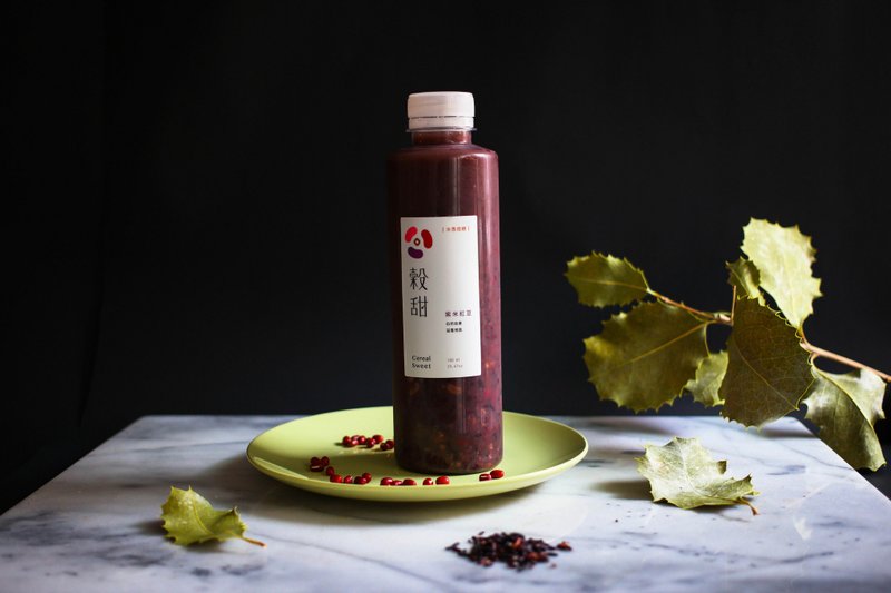 { 谷甜 } 罐装｜紫米红豆 - 蛋糕/甜点 - 新鲜食材 紫色