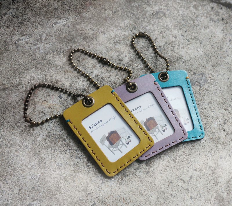 Sienna证件车票夹 - 证件套/卡套 - 真皮 紫色