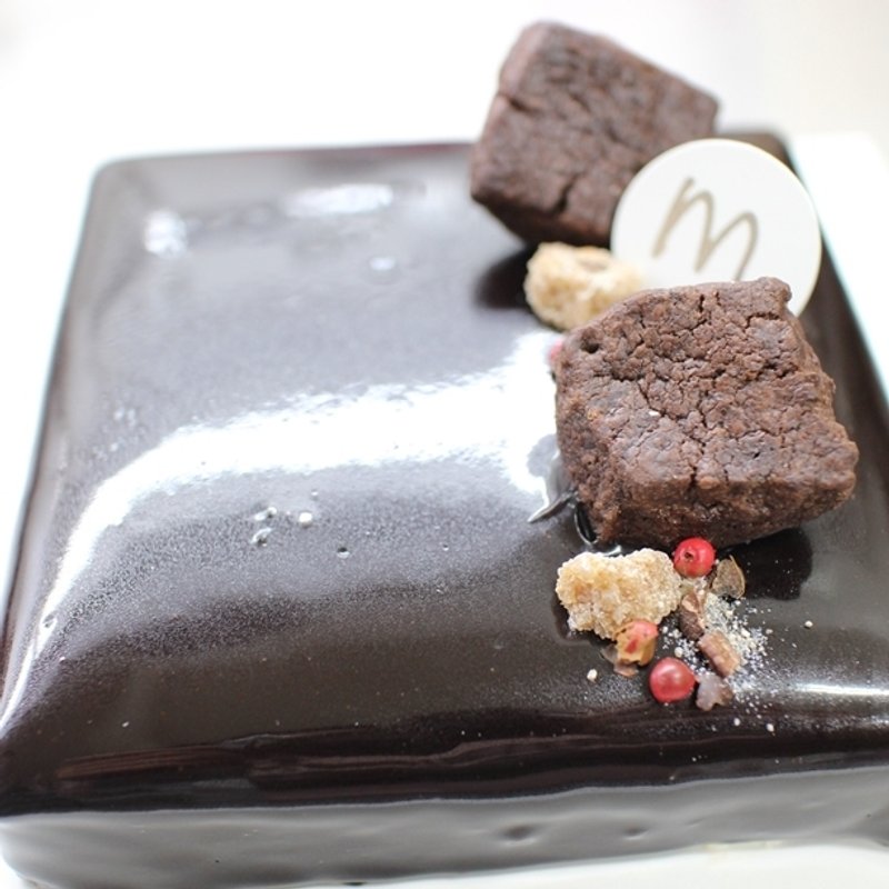 法式浓厚深情巧克力蛋糕 - 巧克力 - 新鲜食材 