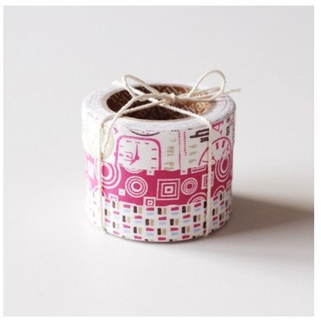 Dailylike fabric tape 北欧风布胶带(三入) 23-Daydream,E2D94982 - 纸胶带 - 其他材质 红色