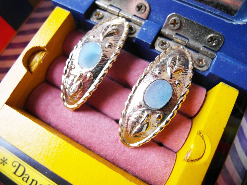 古董针式耳环【神器-雾】 - 耳环/耳夹 - 其他材质 金色