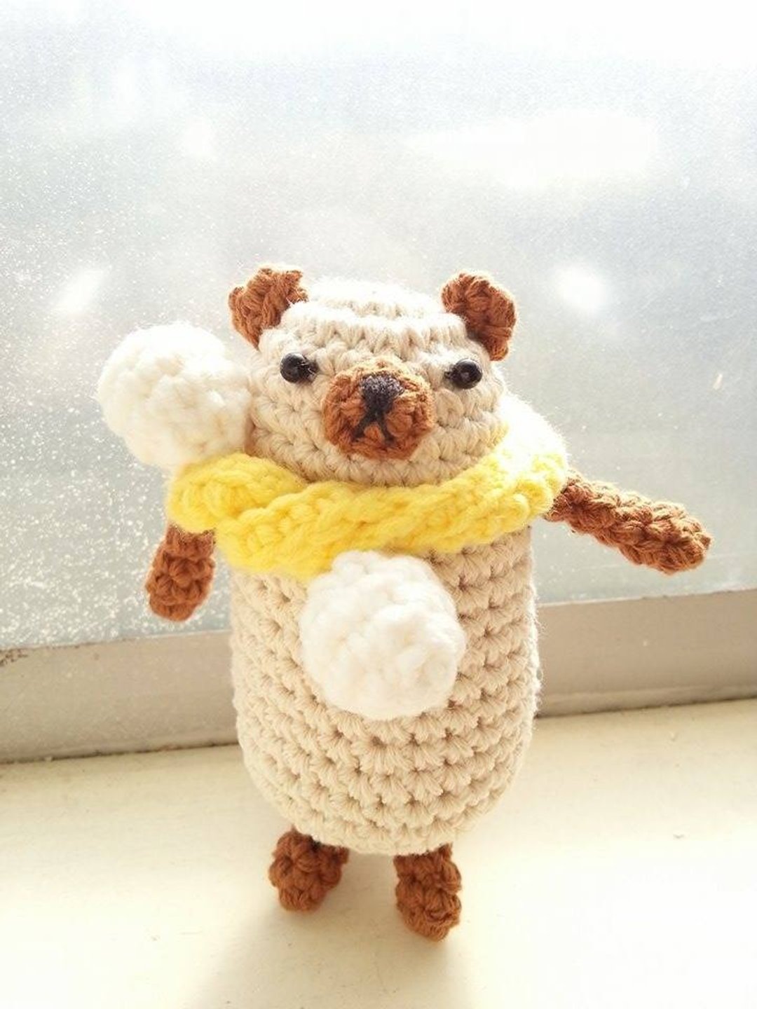 【Knitting】Polar Bear 酷酷北极熊 - 玩偶/公仔 - 其他材质 多色