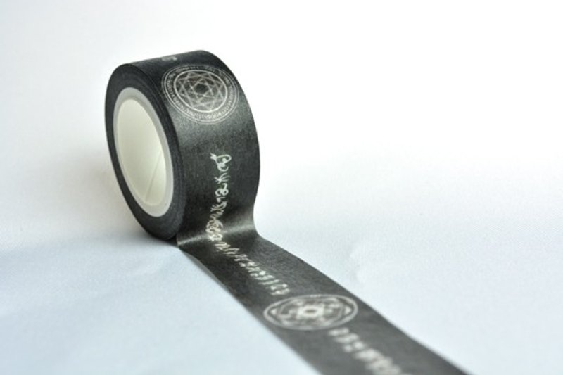 【Mapus】魔法封印纸胶带 - 纸胶带 - 纸 黑色