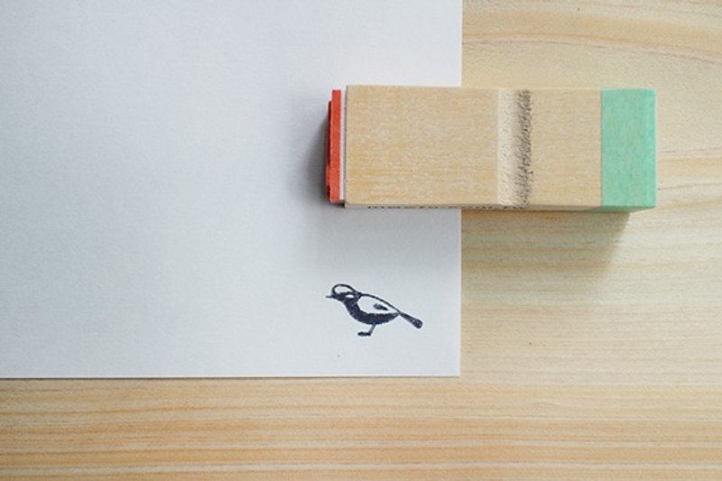 Maotu - 白头翁 粗粗印章 - 印章/印台 - 木头 咖啡色