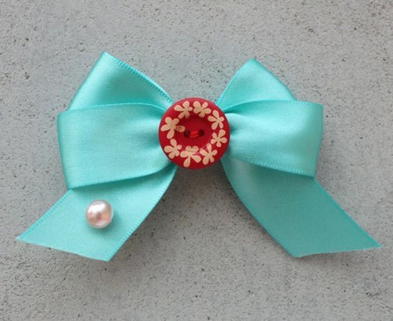 【胸针】经典蓝 - Classic Blue Brooch - 胸针 - 其他材质 蓝色