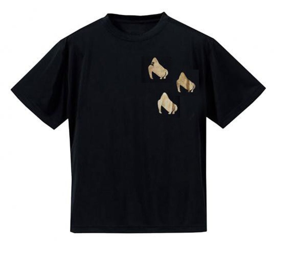 Gorilla Cum's T-shirt (Men / US-L / Black) - 男装上衣/T 恤 - 其他材质 黑色