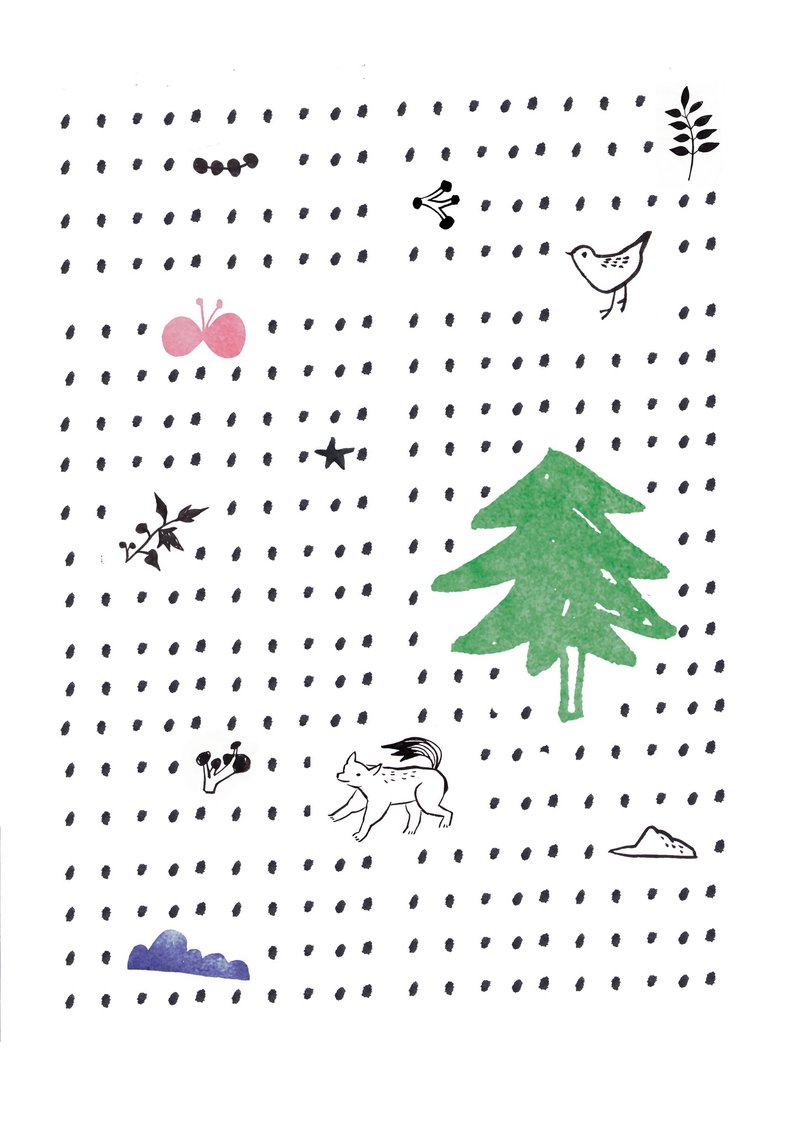 习惯明信片：：路上风景多灿烂 - 卡片/明信片 - 其他材质 白色