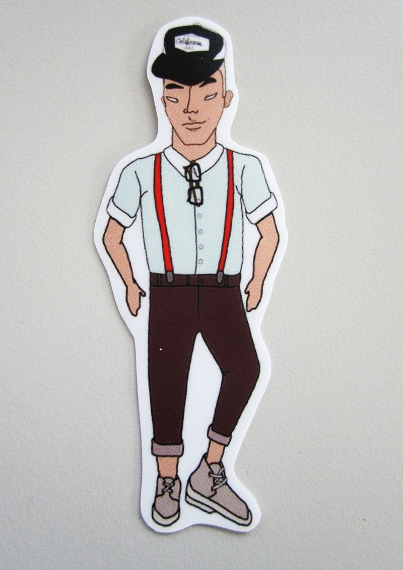 H2贴纸 / 全身 - 贴纸 - 防水材质 多色