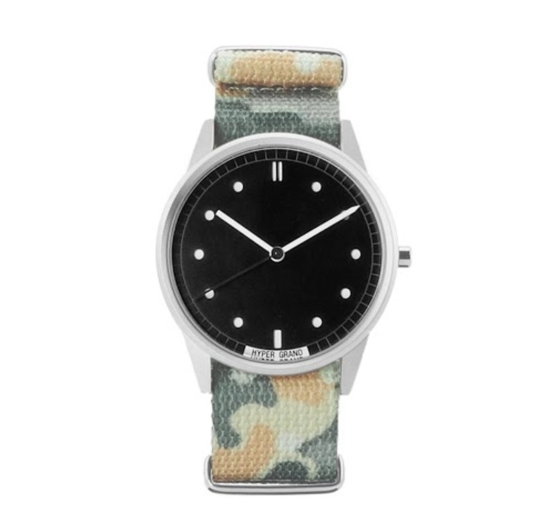 HYPERGRAND - WOODLAND CAMO 浅色迷彩手表 (银) - 女表 - 其他材质 多色