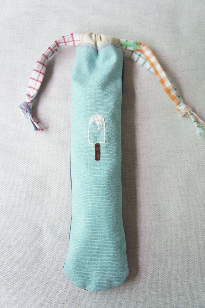 绣绣餐具袋/筷袋-冰棒 - 筷子/筷架 - 其他材质 