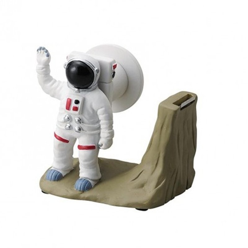 SUSS-日本Magnets高质感超可爱纸胶带/小型胶带台 (太空人)-生日礼物推荐/现货免运 - 其他 - 其他材质 白色