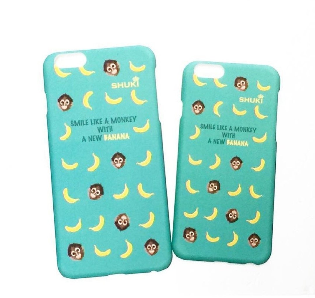 SHUKI 原创设计 iphone 6 / 6 Plus 手机壳phone case 马骝香蕉 Monkey Banana 图案 - 其他 - 塑料 