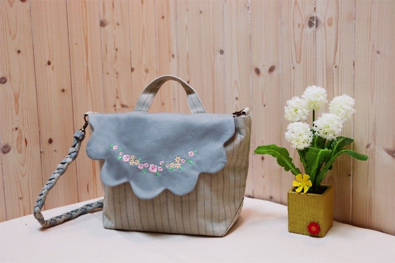 [手感生活包] 外出/约会/礼品 - 其他 - 绣线 灰色