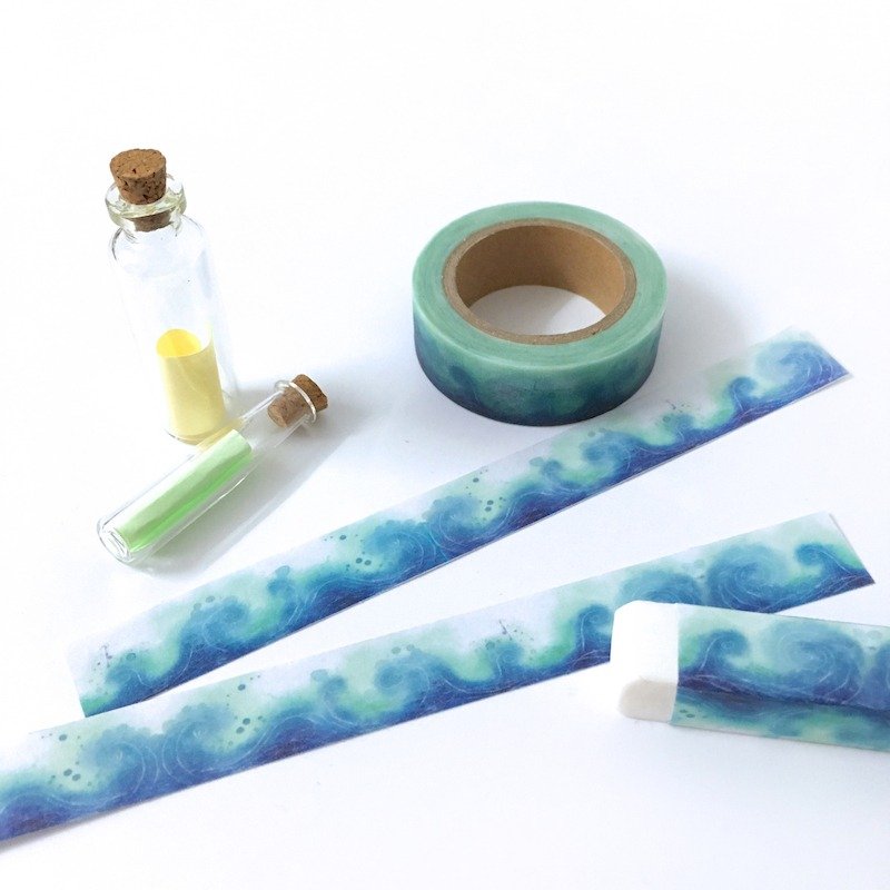 Aloha 和纸胶带 水何潺潺 - 纸胶带 - 纸 多色