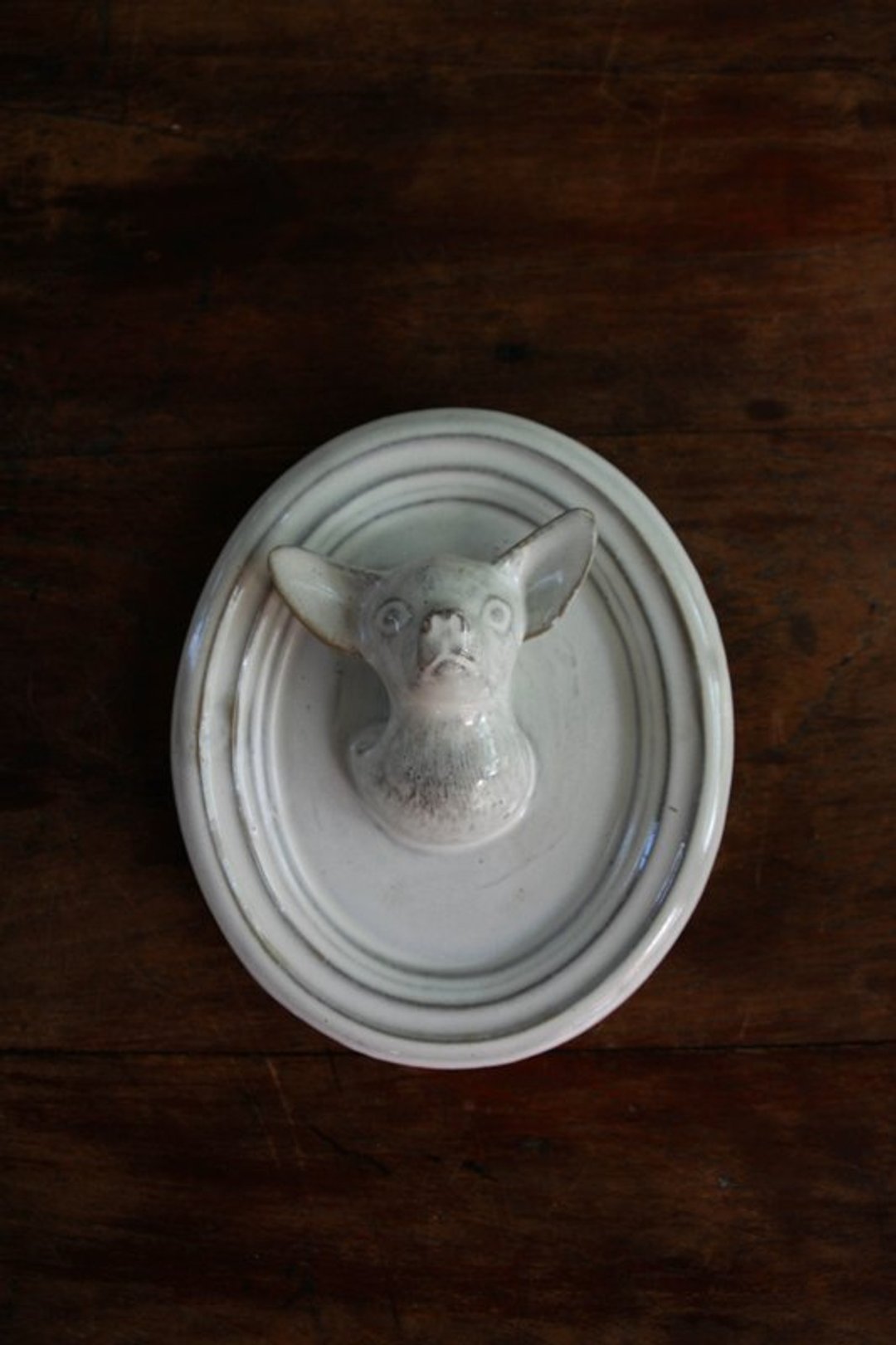 Yarnnkarn手工瓷器系列/鸽子相框/壁饰 - 画框/相框 - 其他材质 白色