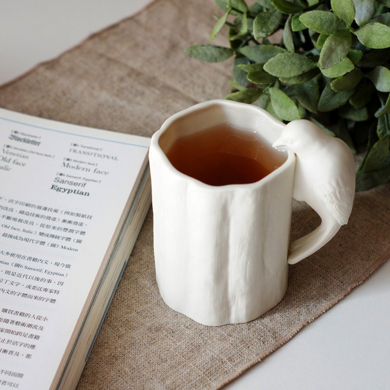 好合苑 鹦鹉杯 - 茶具/茶杯 - 其他材质 白色
