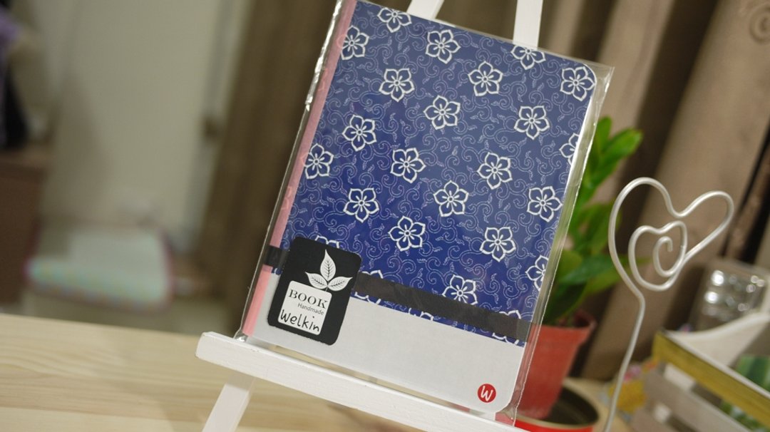 洛可可草莓WELKIN手创 _ 旅行手帐/印章本/笔记本/墨花飞扬_灰色 - 笔记本/手帐 - 纸 灰色