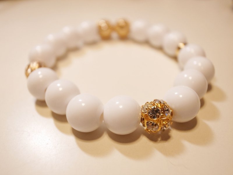 白曜星鑚手炼-feliciayeah客订 - 手链/手环 - 其他材质 