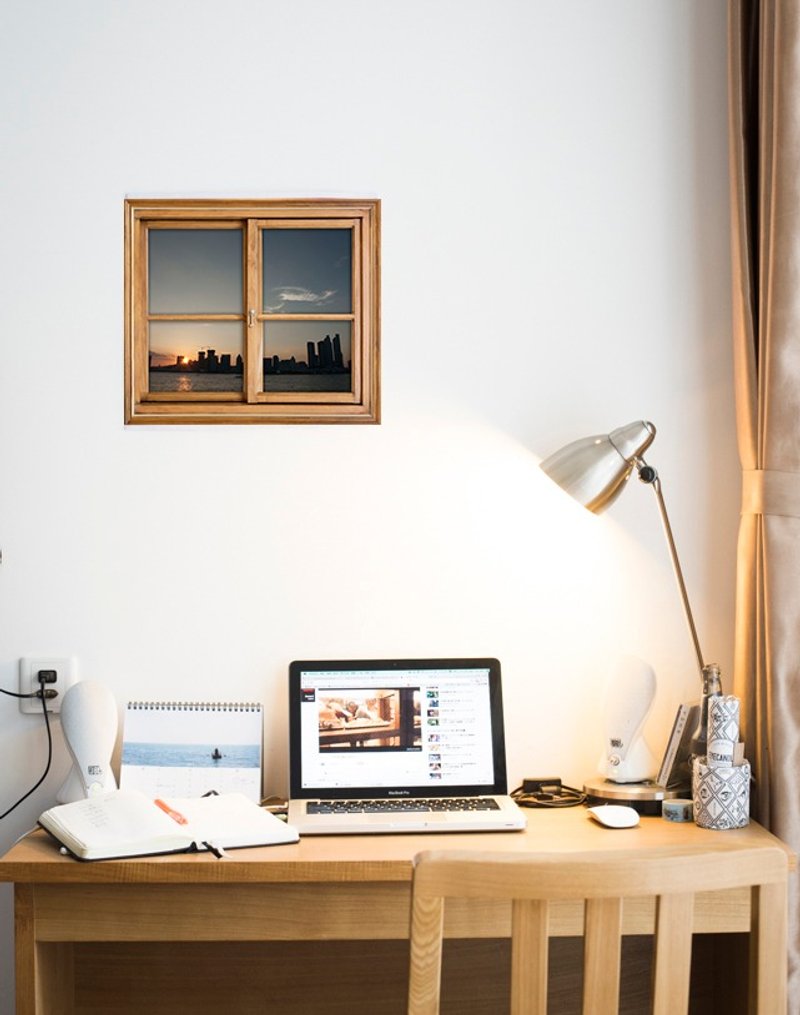 “摄影”为自己开一扇窗 - 城市里的夕阳 - 海报/装饰画/版画 - 纸 蓝色