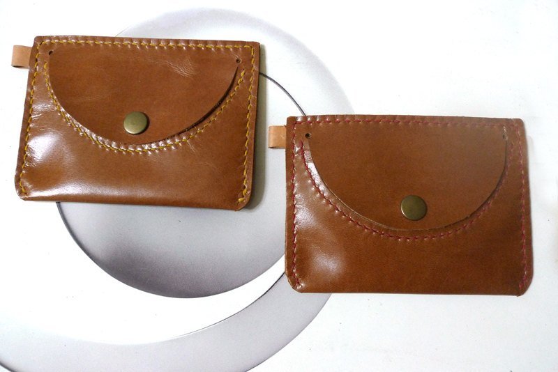 约克微笑零钱包-棕-新款上架 - 零钱包 - 真皮 