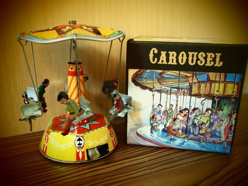 转吧转吧！Marry go round 旋转木马怀旧铁皮 - 其他 - 其他材质 多色