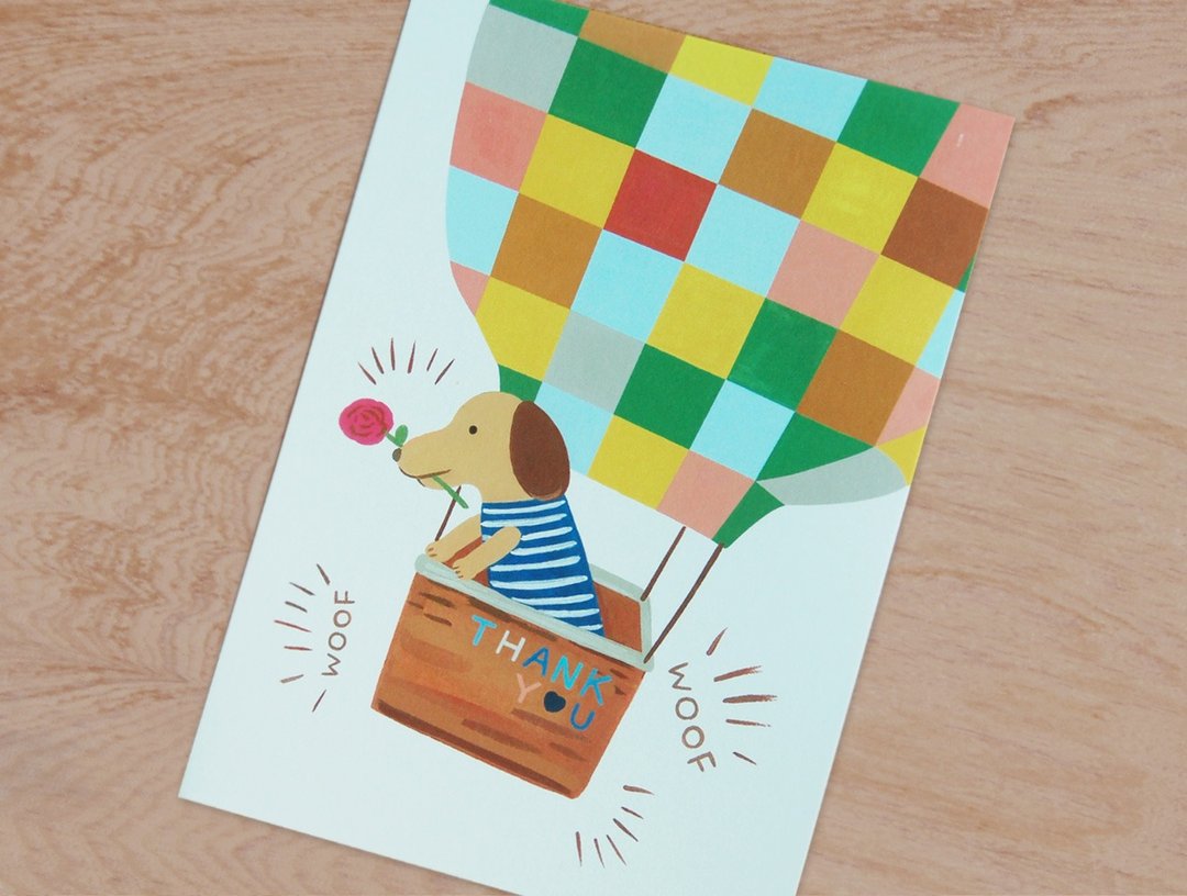 chienchien - Thank you! - 插画明信片 / 卡片 - 卡片/明信片 - 纸 