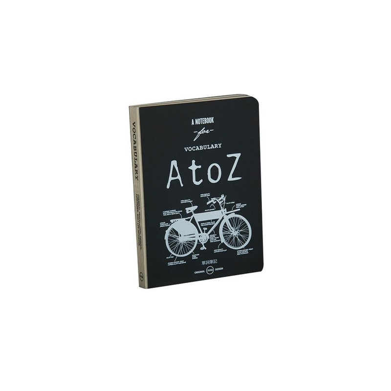 九口山原创document生活主题系列256page单词本-Bike - 笔记本/手帐 - 纸 黑色