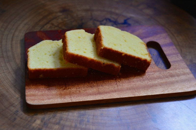 看得到香草籽柠檬磅蛋糕 - 咸派/甜派 - 新鲜食材 黄色