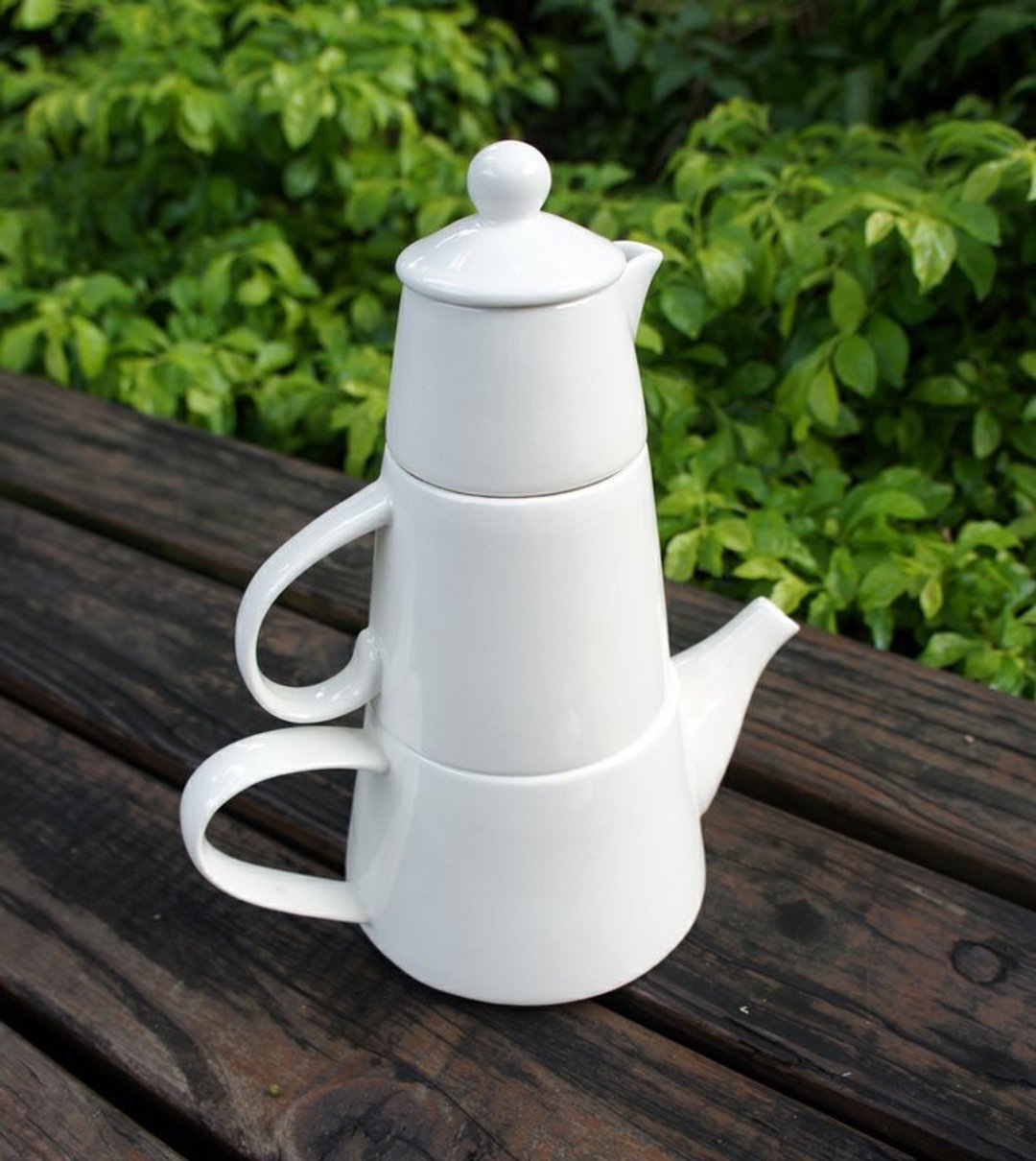 英式叠叠好茶3件组 - 茶具/茶杯 - 其他材质 白色