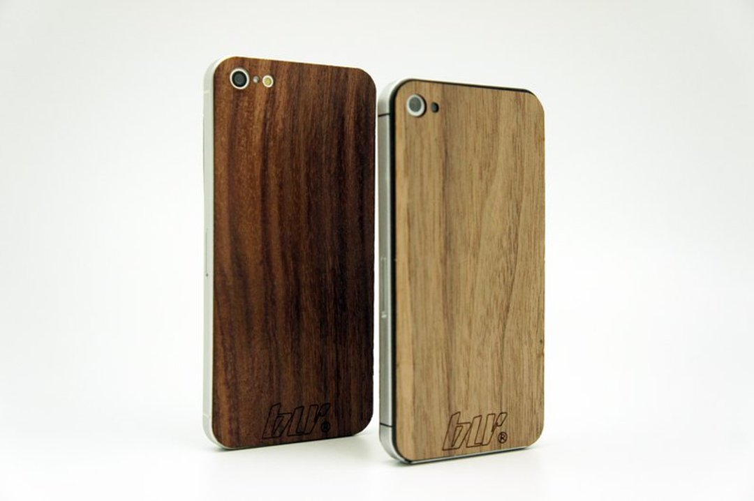 BLR 原木 iPhone4/4s 保护贴 - 其他 - 木头 咖啡色