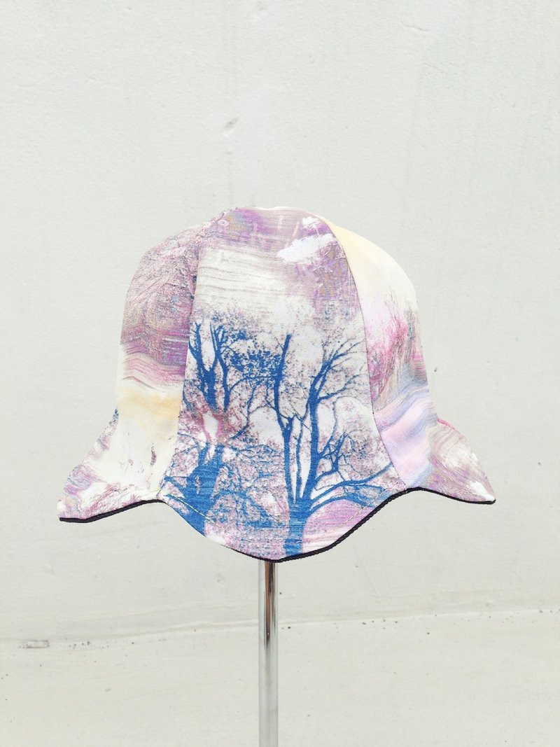 【Qucky】林之秋／花苞花朵帽 - 帽子 - 其他材质 粉红色