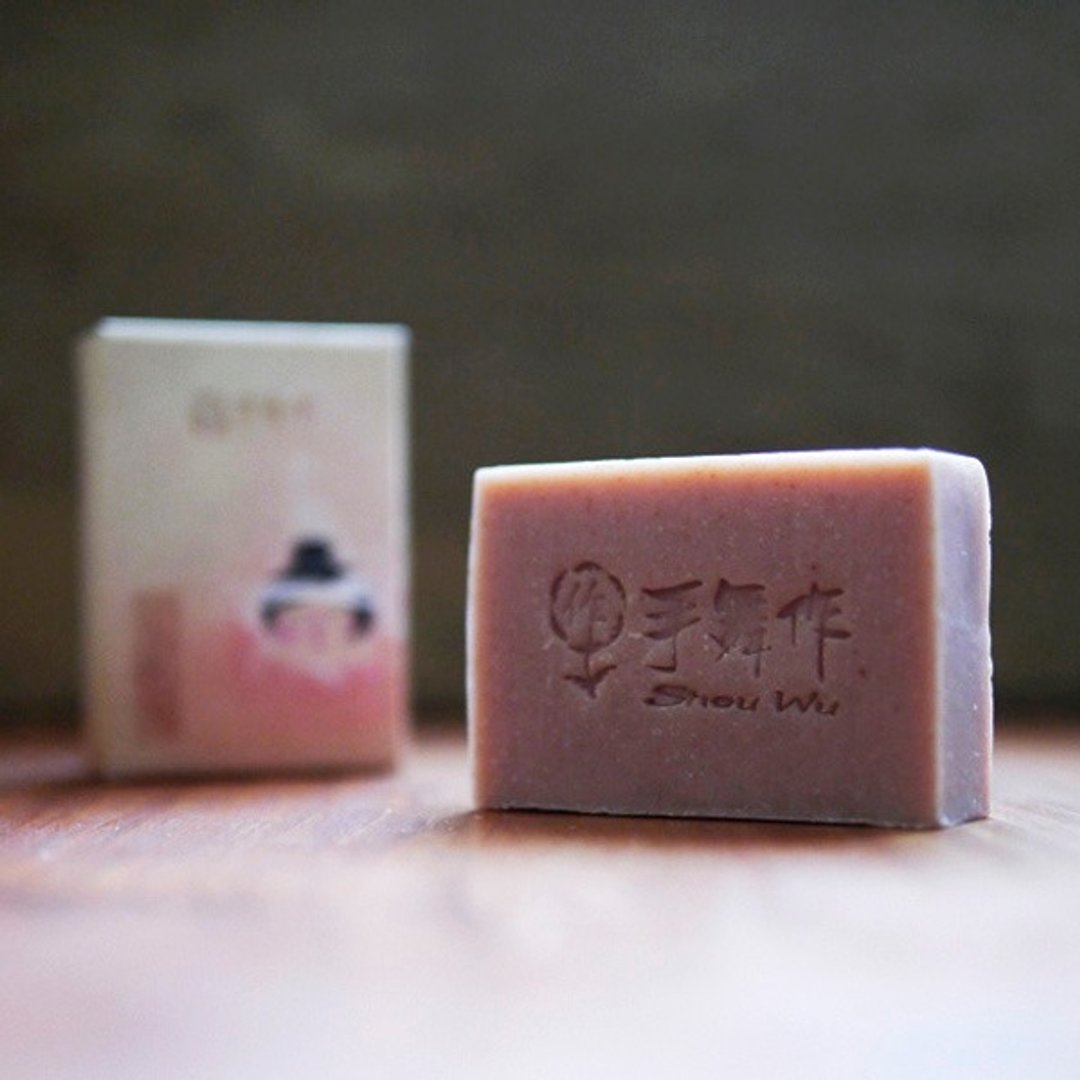 手工皂-洗脸沐浴-芙蓉桂花皂Hibiscus & Osmanthus Soap(滋润) - 脸部清洁/卸妆用品 - 植物．花 
