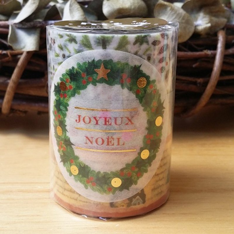 mt 和纸胶带 2015 Christmas 3入组【Set A (MTCMAS52)】 - 纸胶带 - 纸 多色