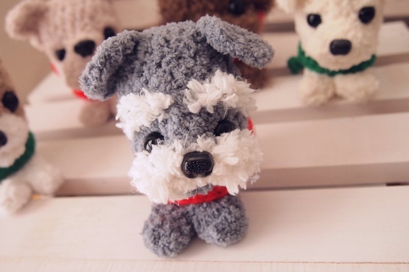 手工宠物-宠物玩偶吊饰(定制化) - 玩具 - 其他材质 灰色