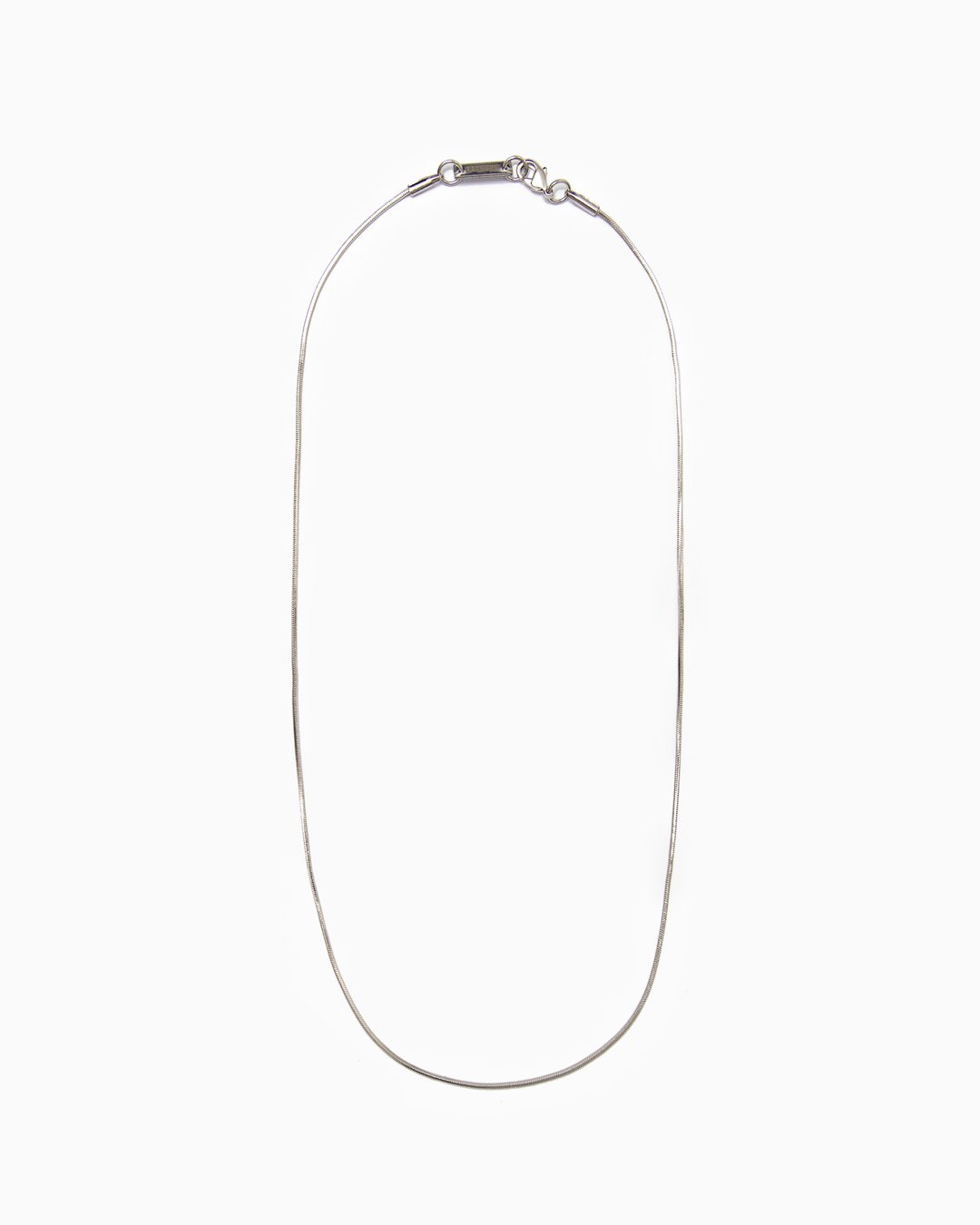 YUAN LEE X Recovery Necklace 蛇链项链 (金色/银色) - 项链 - 其他金属 银色