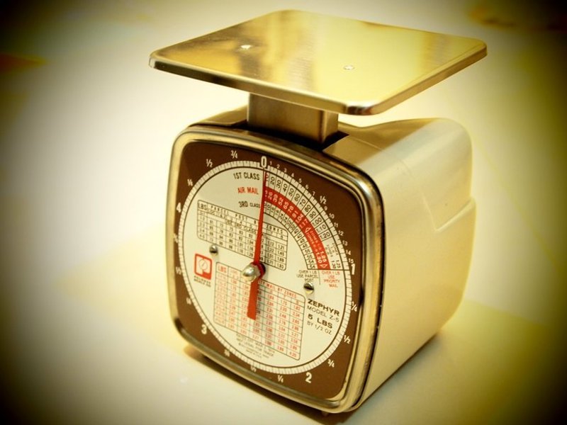 1974年美国制早期邮局老秤Pelouze Scale  - 其他 - 其他材质 咖啡色