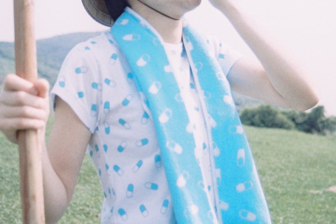 夏日运动会 / 药罐子 / 正常T-shirt - 女装 T 恤 - 其他材质 白色